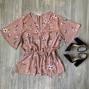 Floral Blush Blouse